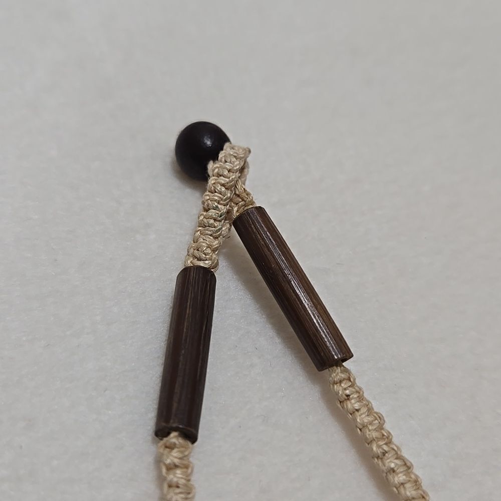 Native Hand Carved Necklace - Picture 7 of 7